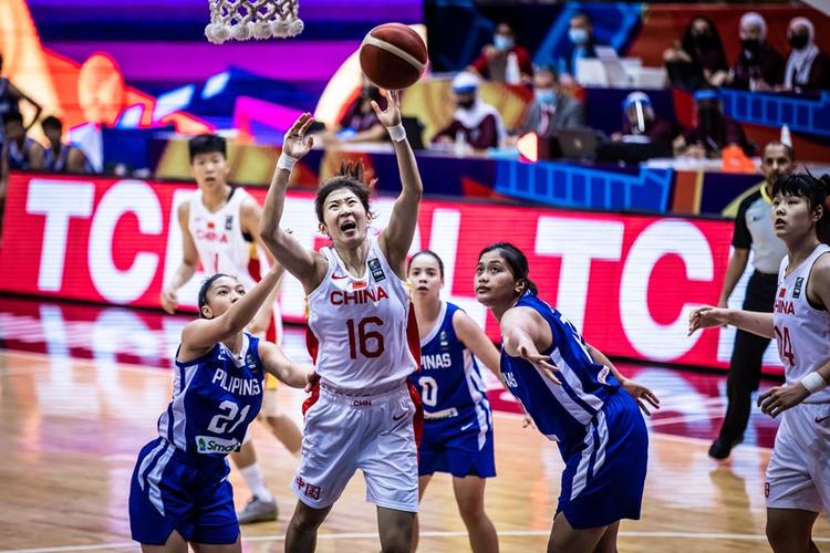 亚运会女篮比赛韩国vs菲律宾的相关图片